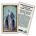 Holy Card-Virgen Milagrosa