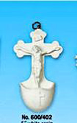 Holy Water Font-Crucifix