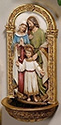 Holy Water Font-Holy Family