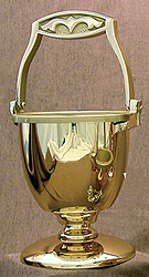 Holy Water Pot & Sprinkler-HP Bronze