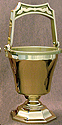 Holy Water Pot & Sprinkler-Satin Bronze