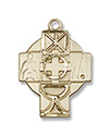 Medal-Four Sacraments-Baptism/Reconciliation/First