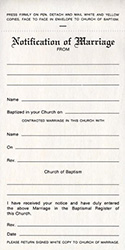 Notification-Marriage, NCR