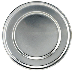Paten Only, Pewter,  6", Satin