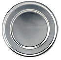 Paten Only, Pewter,  6", Satin