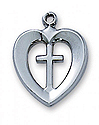 Pendant-Cross, Heart