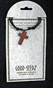 Pendant-Cross On Cord