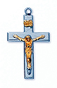 Pendant-Crucifix Two-Tone