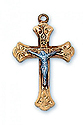 Pendant-Crucifix Two-Tone