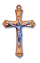 Pendant-Crucifix Two-Tone