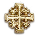 Pin-Cross, Jerusalem