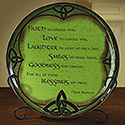 Plaque-Irish Blessing with Easel