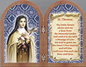Plaque-St Theresa Diptych