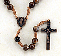 Rosary-Brown, St Benedict