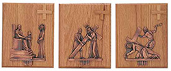 Stations with Oak Or Walnut Panel