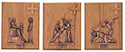 Stations with Oak Or Walnut Panel