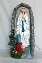 Statue-Lady Of Lourdes w/ Bernadette-36