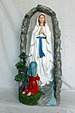 Statue-Lady Of Lourdes with Bernadette-36"