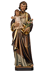 Statue-St Joseph & Child-12