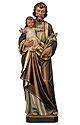 Statue-St Joseph & Child-12