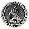 Visor Clip-St Christopher