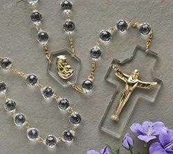 Wall Rosary-Crystal